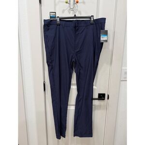 Galaxy by Harvic Mens Navy Tech Stretch Pants 38x32 MSSTP-100NV NWT